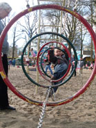 Na het zwemmen in Duinrell checken we ook nog even de speeltuin